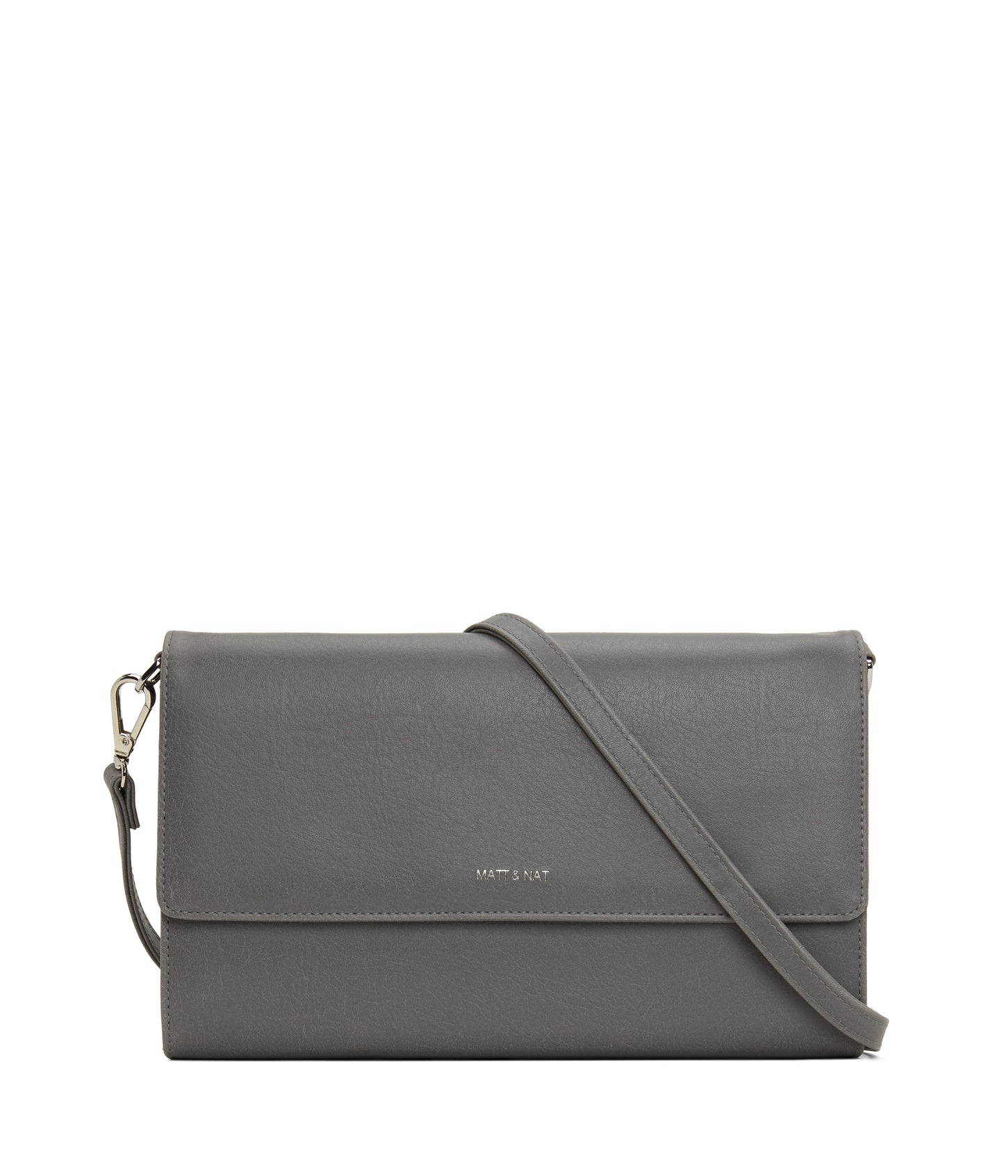 DREWLG Large Vegan Crossbody Bag - Vintage | Color: Shadow - variant::Shadow