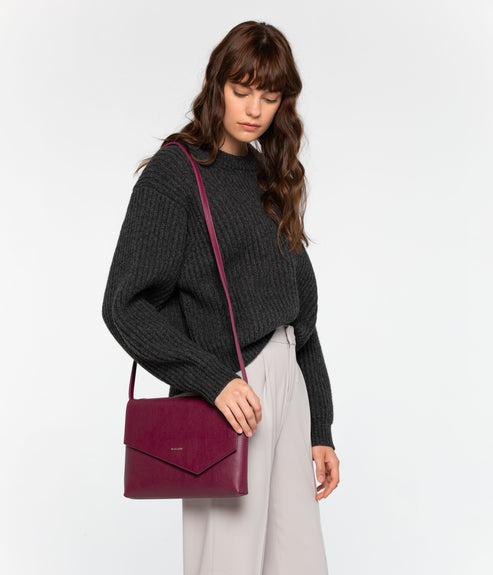 RIYA Vegan Clutch - Vintage | Color: Shadow- variant::Shadow