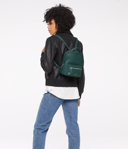 BALIMINI Vegan Mini Backpack - Loom | Color: Tan - variant::cafe