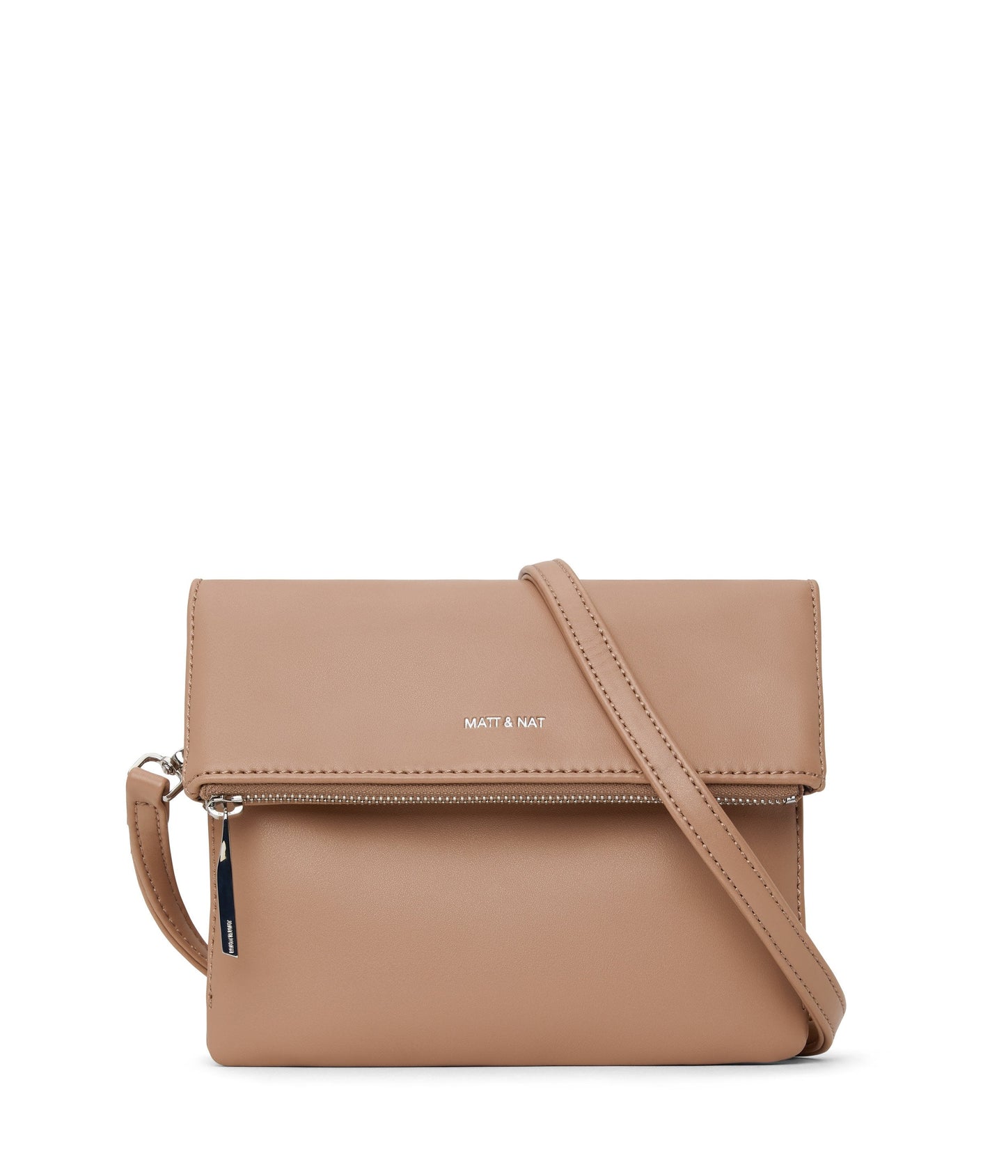 HILEY Vegan Crossbody Bag - Loom | Color: Tan - variant::cafe
