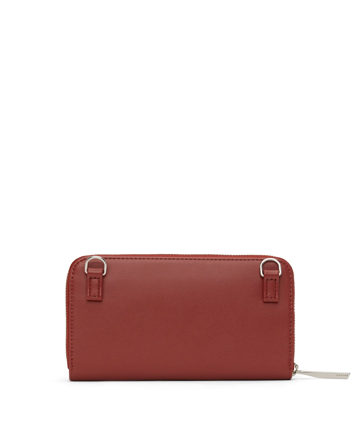 INVER Vegan Crossbody Wallet - Loom | Color: Red - variant::gala