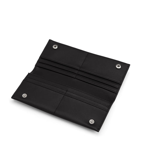 LAF Vegan Long Wallet - Loom | Color: Black - variant::blacks