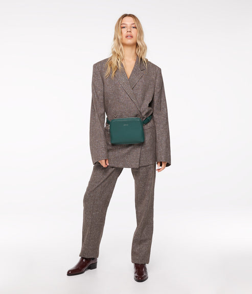 PARIS Vegan Belt Bag - Loom | Color: Tan - variant::cafe
