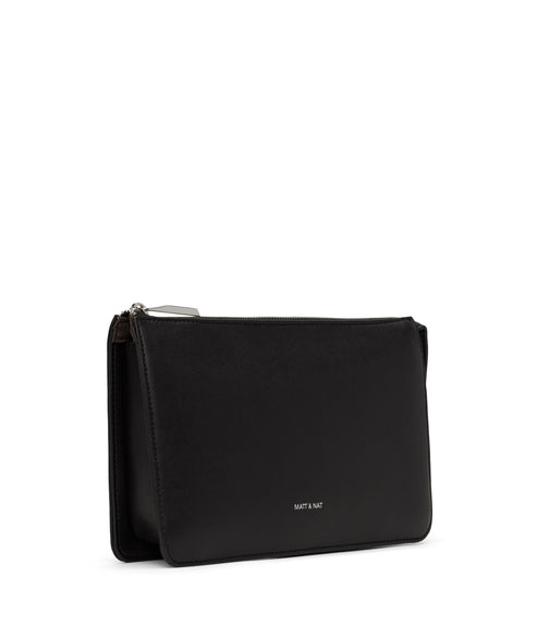 TORI Vegan Crossbody Bag - Loom | Color: Black - variant::blacks