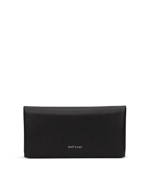 VERSO Vegan Wallet - Loom | Color: Black - variant::blacks