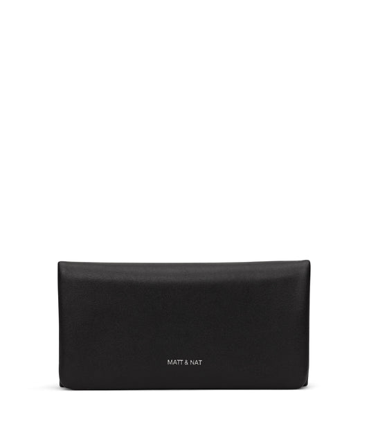 VERSO Vegan Wallet - Loom | Color: Black - variant::blacks