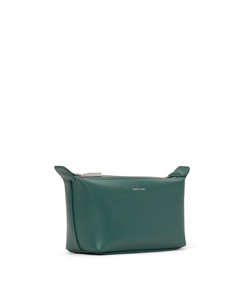 ABBI MINI Vegan Cosmetic Bag - loom | Color: Green - variant::kombucha