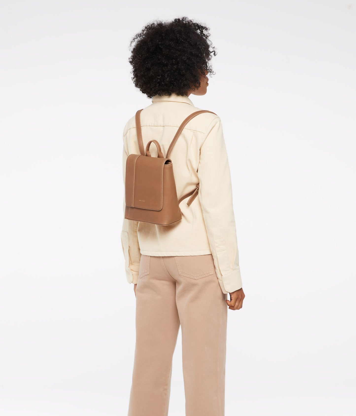 DEELY Vegan Mini Backpack - Vintage | Color: Green - variant::sage