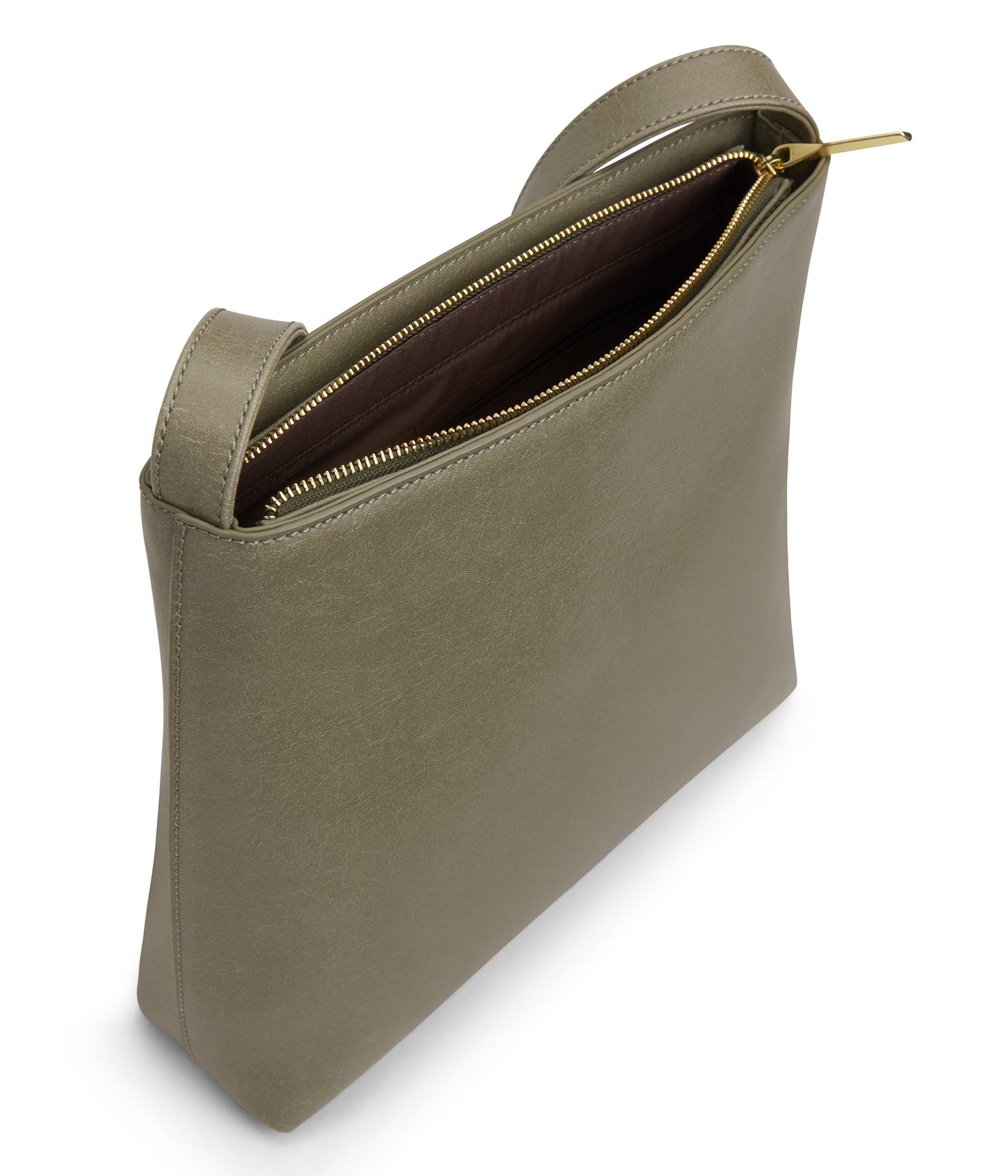 MINTYSM Small Vegan Messenger Bag - Vintage | Color: Green - variant::sage