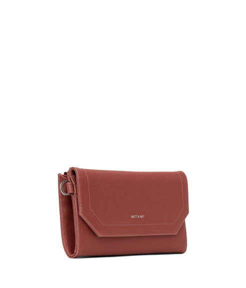 MION Vegan Wristlet Wallet - Vintage | Color: Pink - variant::heirloom