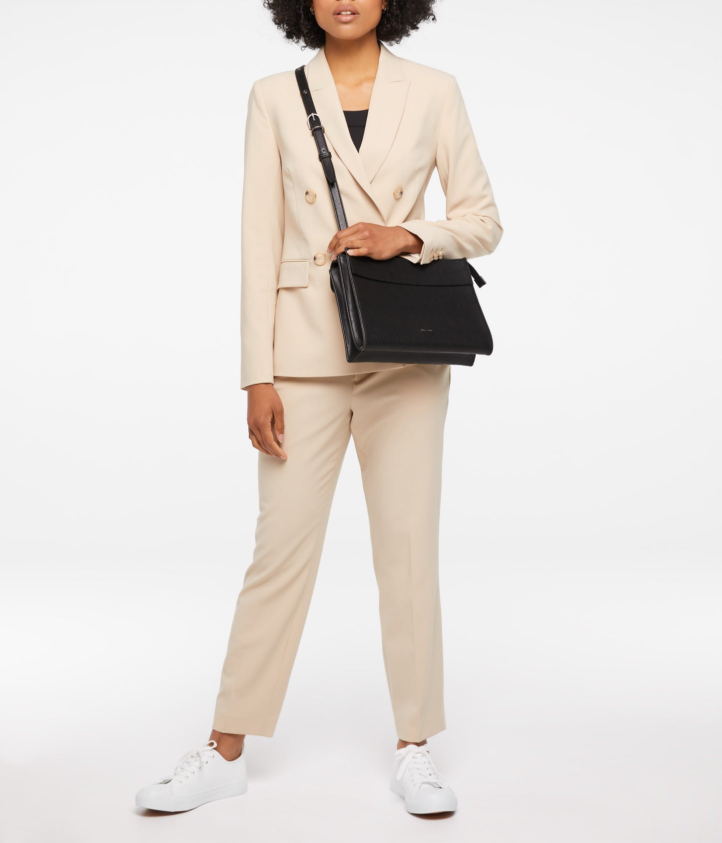 ONRA Vegan Crossbody Bag - Vintage | Color: Black - variant::black