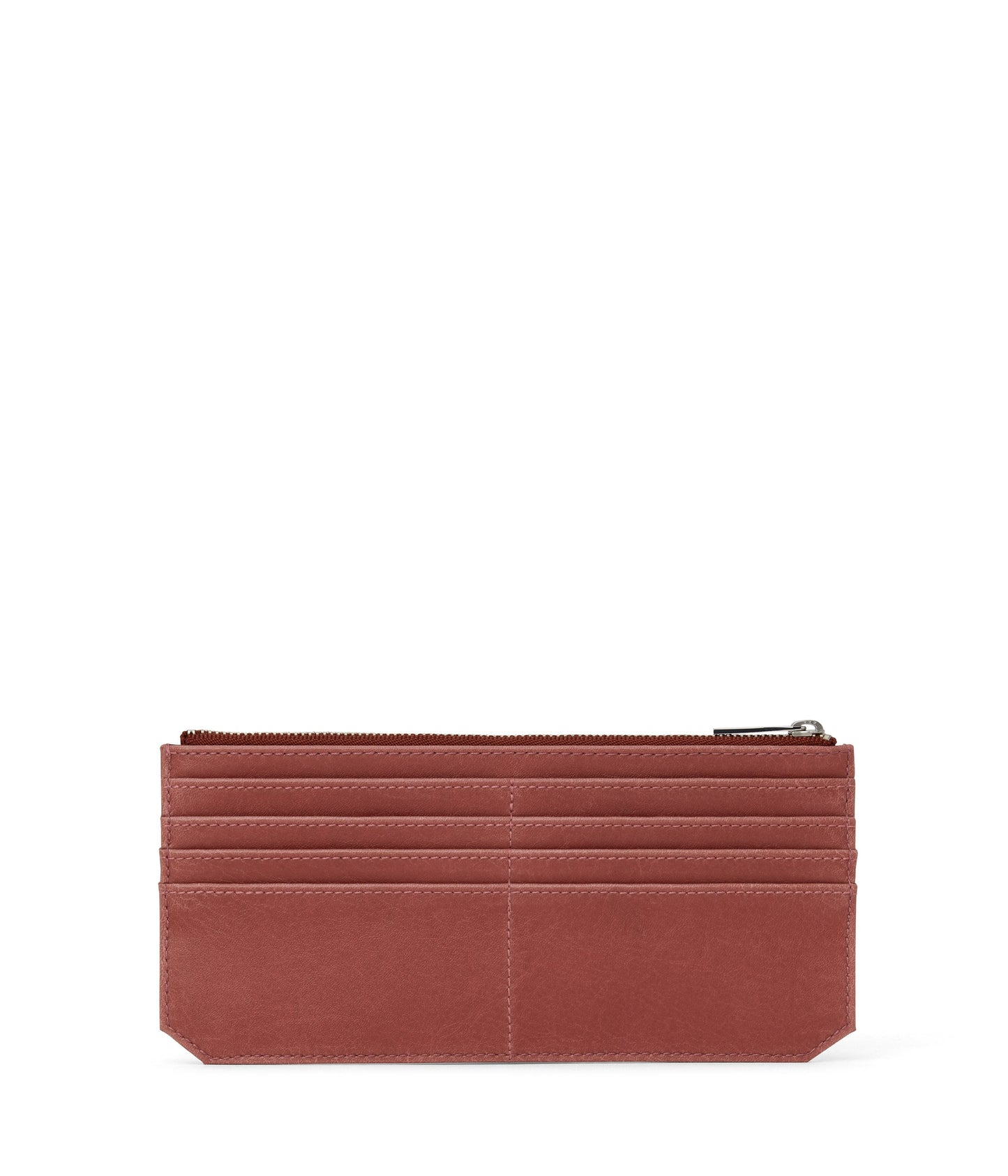 PERLA Vegan Flat Wallet - Vintage | Color: Pink - variant::heirloom