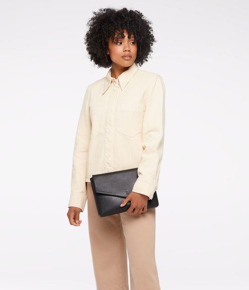 RIYA Vegan Clutch - Vintage | Color: Pink - variant::heirloom