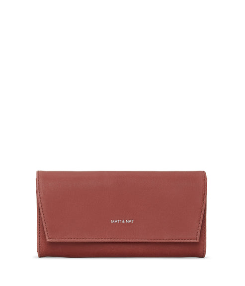 VERA Vegan Wallet - Vintage | Color: Pink - variant::heirloom