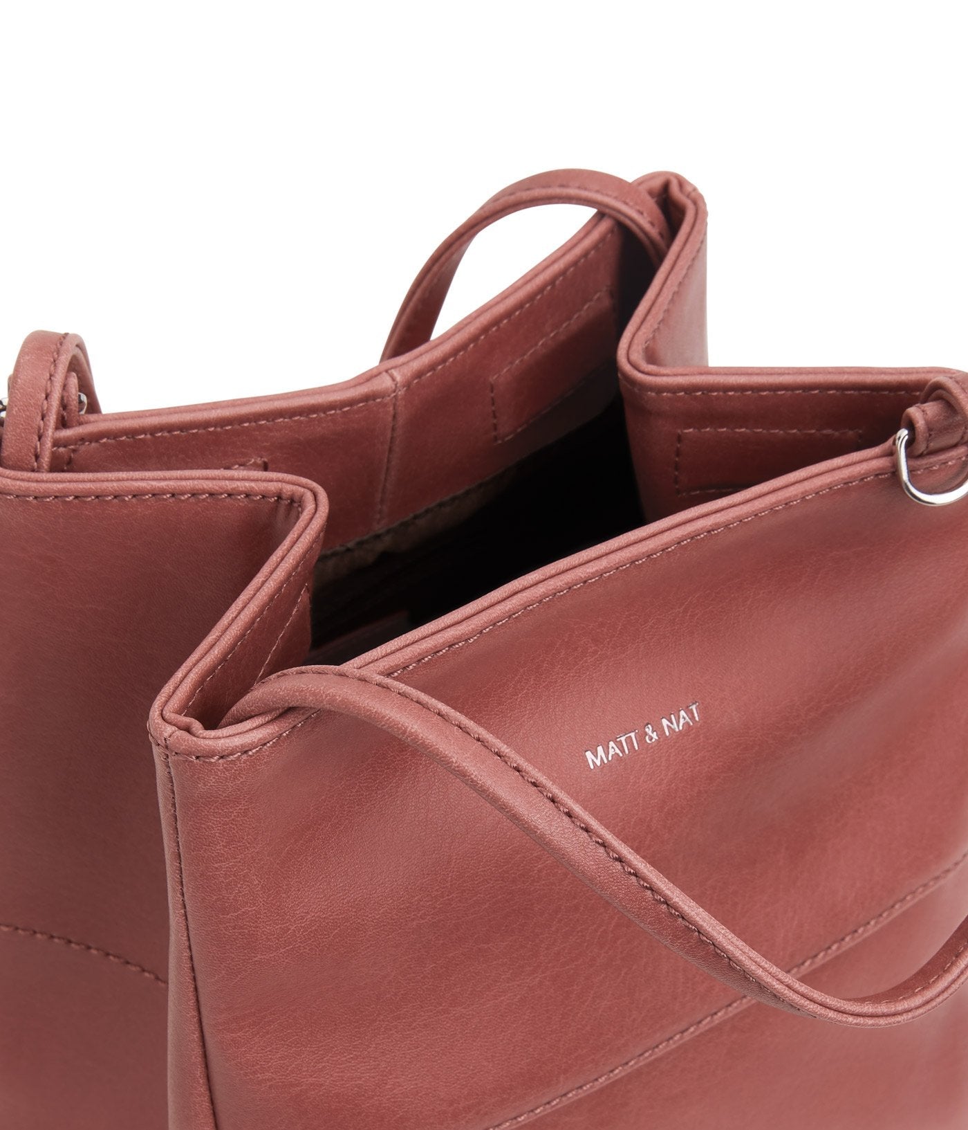 WILLASM Small Vegan Tote Bag - Vintage | Color: Pink - variant::heirloom