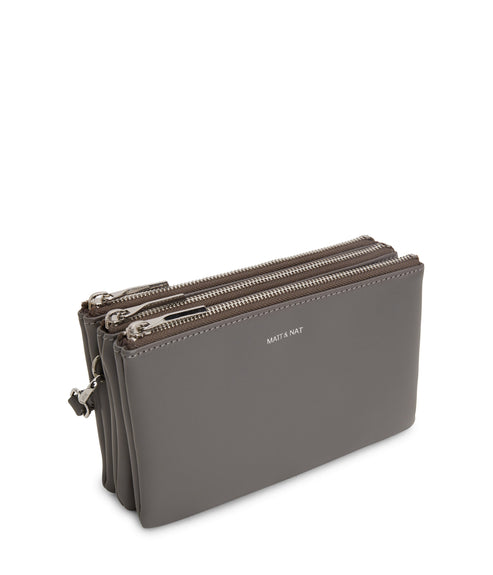 TRIPLET Vegan Crossbody Bag - Loom | Color: Grey - variant::essence