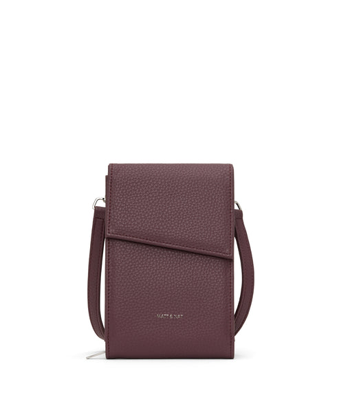 MET Vegan Crossbody Wallet - Purity | Color: Purple - variant::moon