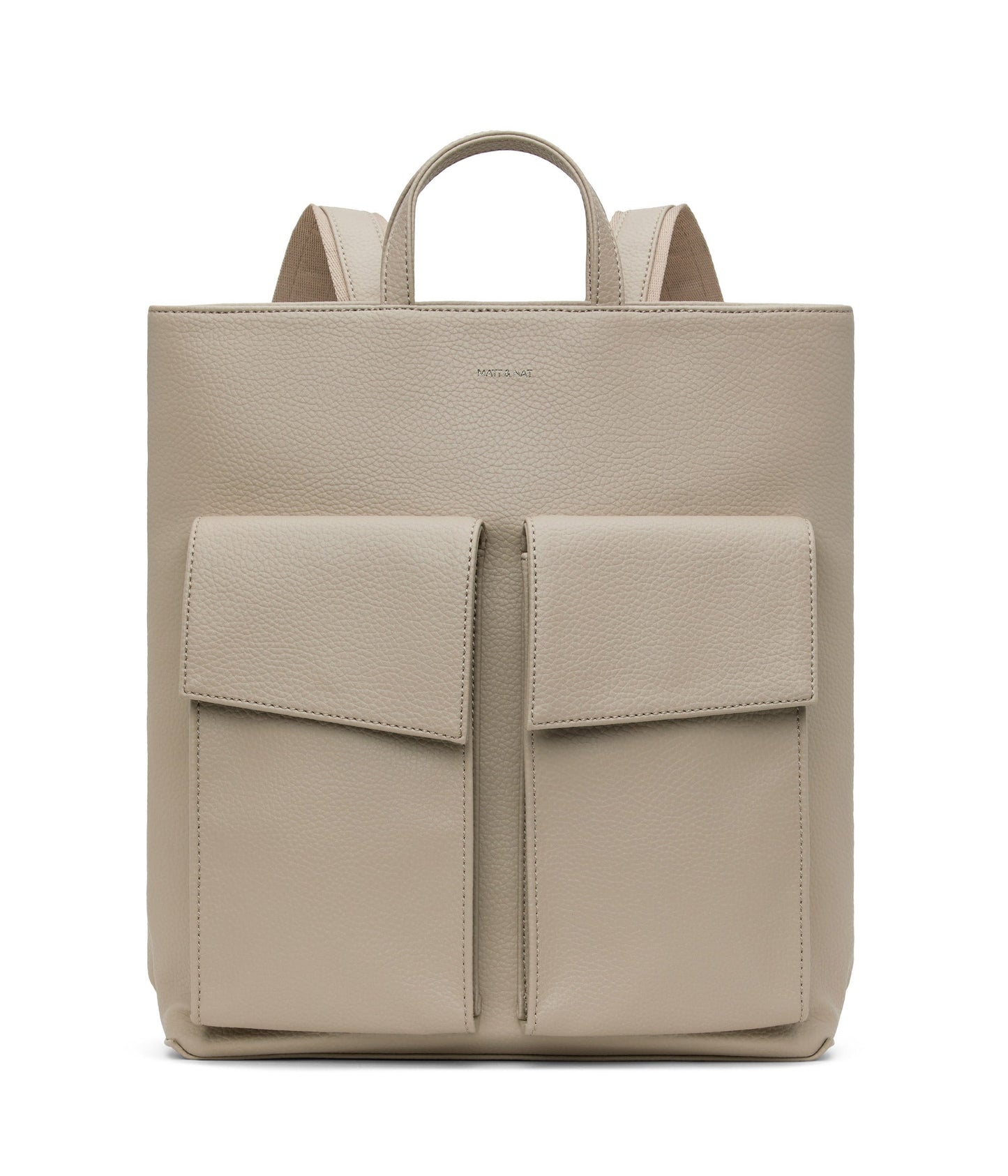 MYRON Vegan Backpack - Purity | Color: Beige - variant::dream