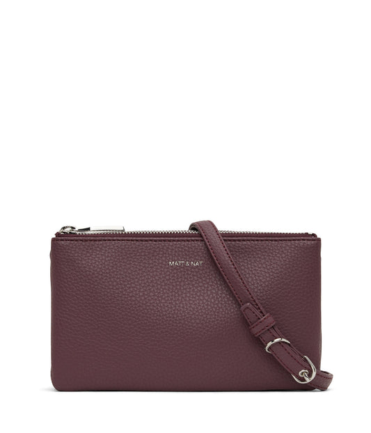 TRIPLET Vegan Crossbody Bag - Purity | Color: Purple - variant::moon