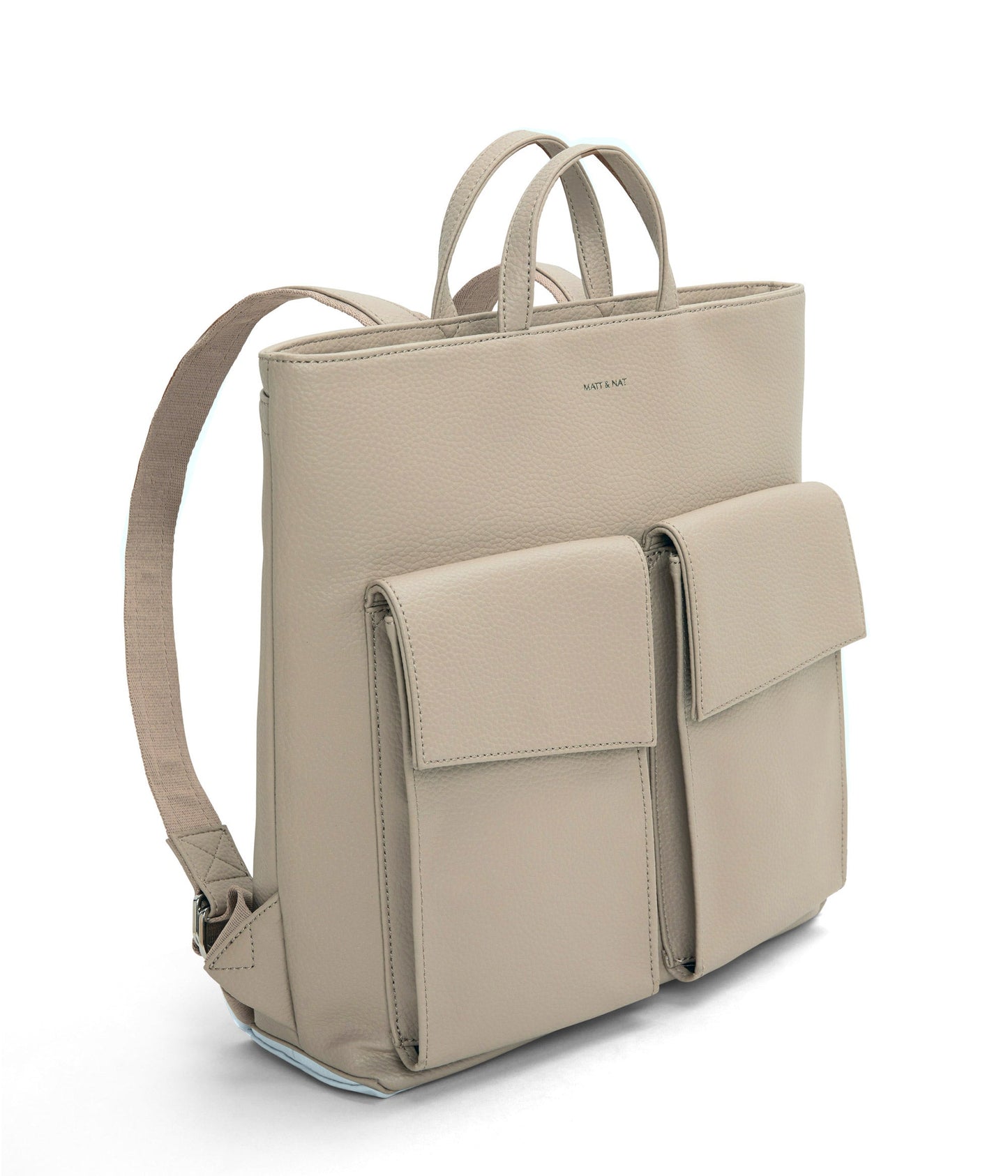 MYRON Vegan Backpack - Purity | Color: Beige - variant::dream