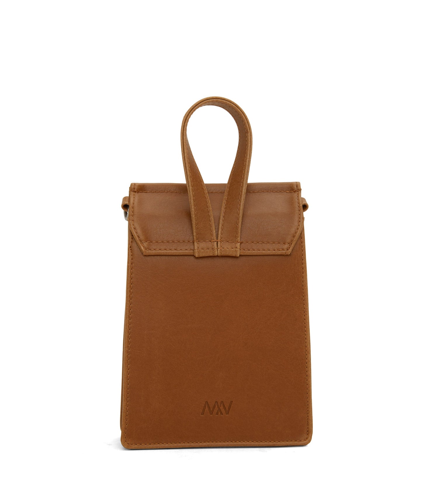THESSA Vegan Crossbody Bag - Vintage | Color: Brown - variant::chili