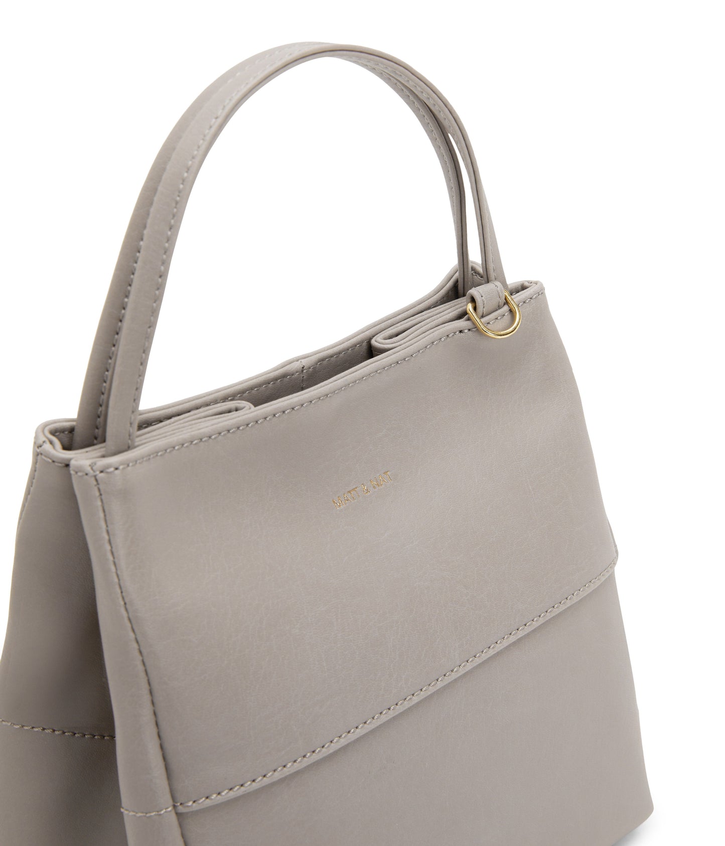 WILLASM Small Vegan Tote Bag - Vintage | Color: Grey - variant::wave
