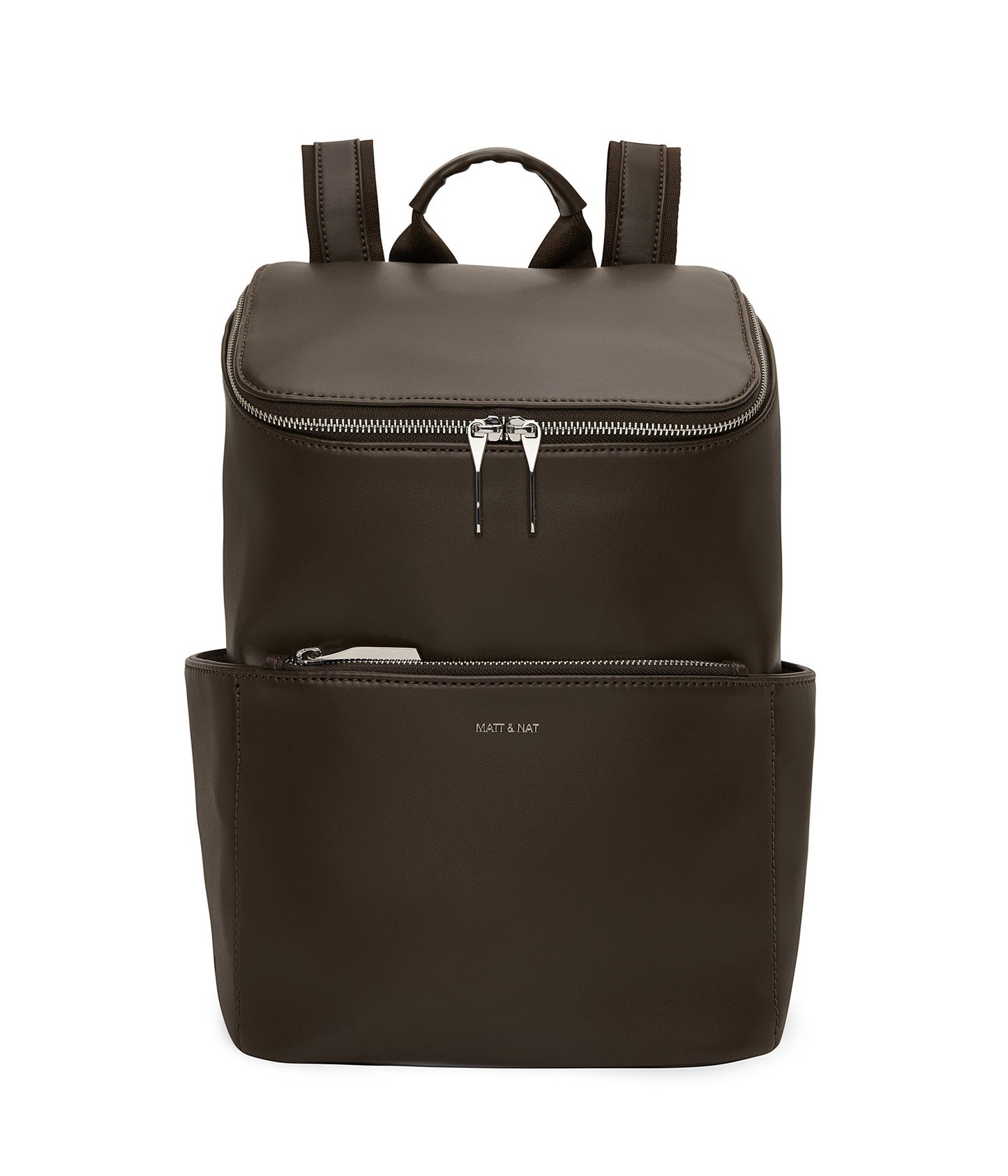 BRAVE Vegan Backpack - Loom | Color: Brown - variant::espresso
