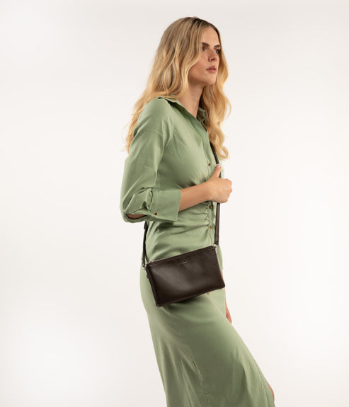 TRIPLET Vegan Crossbody Bag - Loom | Color: Pink - variant::ombre