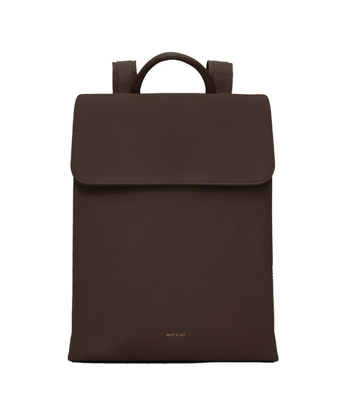 SEVAN Vegan Backpack - Purity | Color: Brown - variant::chocolate