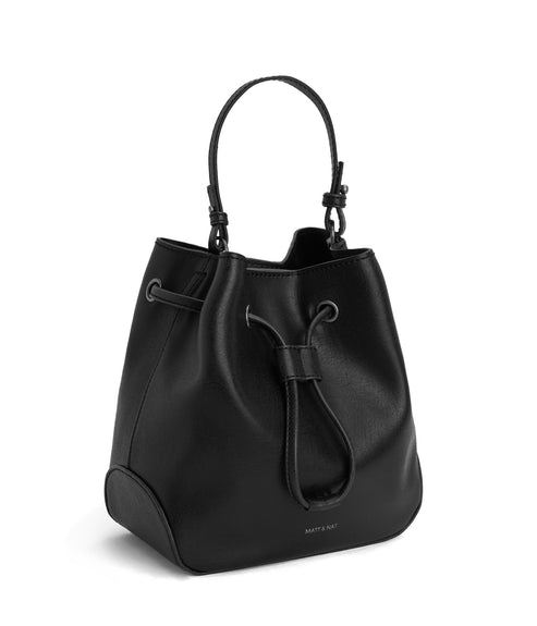 DUPONT Vegan Bucket Bag - Vintage | Color: Black - variant::black