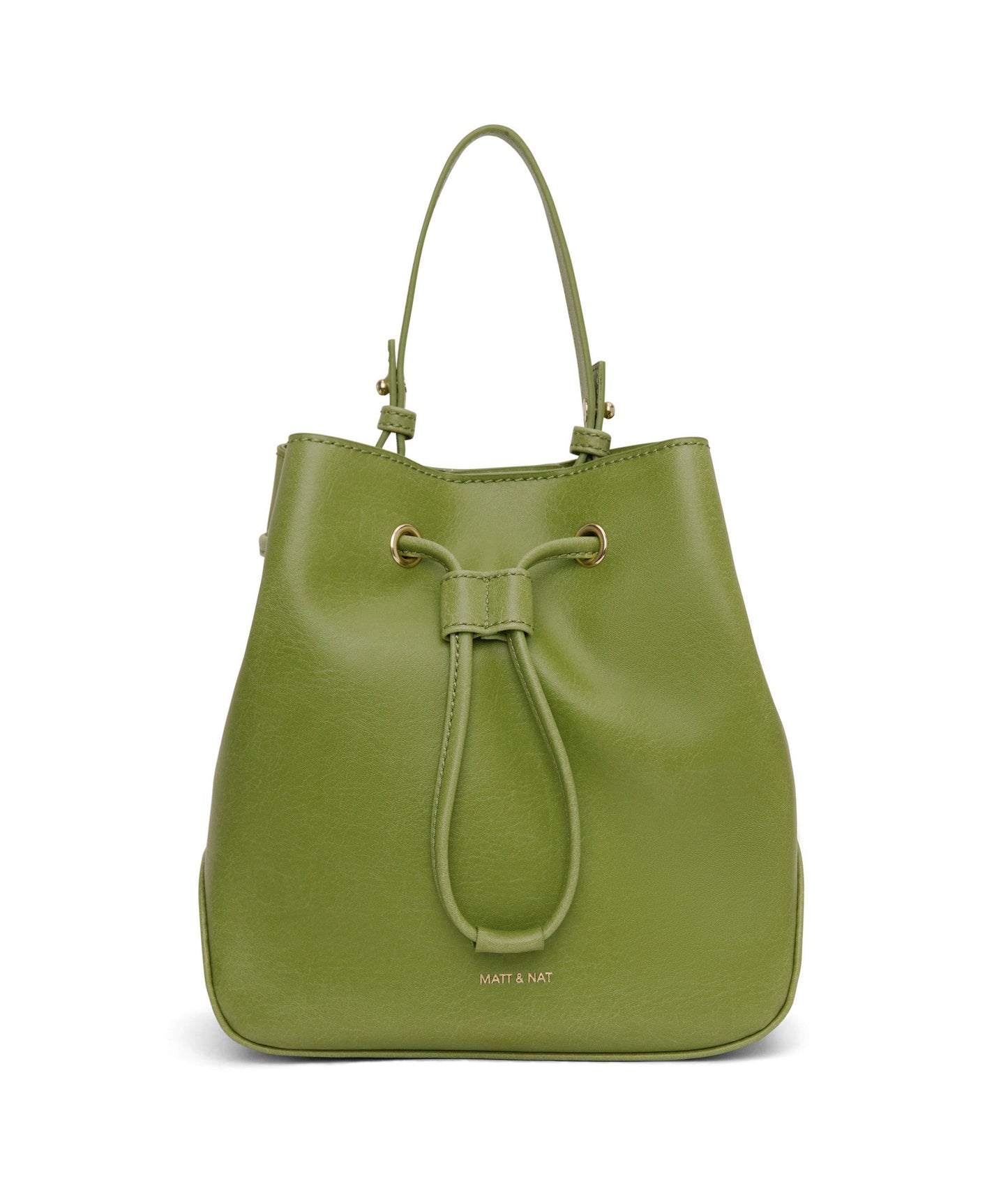 DUPONT Vegan Bucket Bag - Vintage | Color: Green - variant::frog
