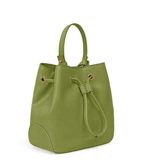 DUPONT Vegan Bucket Bag - Vintage | Color: Green - variant::frog