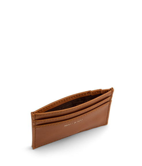MAX Vegan Card Holder - Vintage | Color: Brown - variant::chili