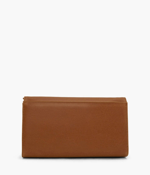 DREWLG Large Vegan Crossbody Bag - Vintage | Color: Brown - variant::chili