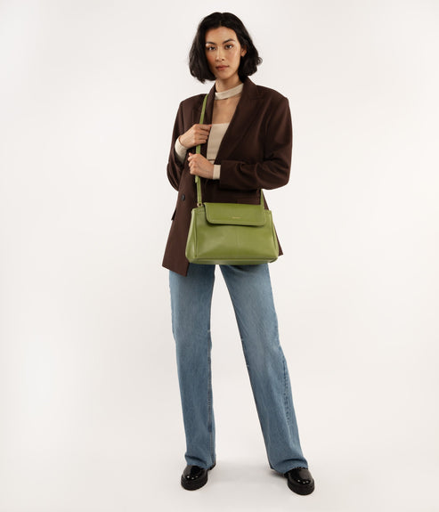 SAMOA Vegan Crossbody Bag - Vintage | Color: Blue - variant::bluejay