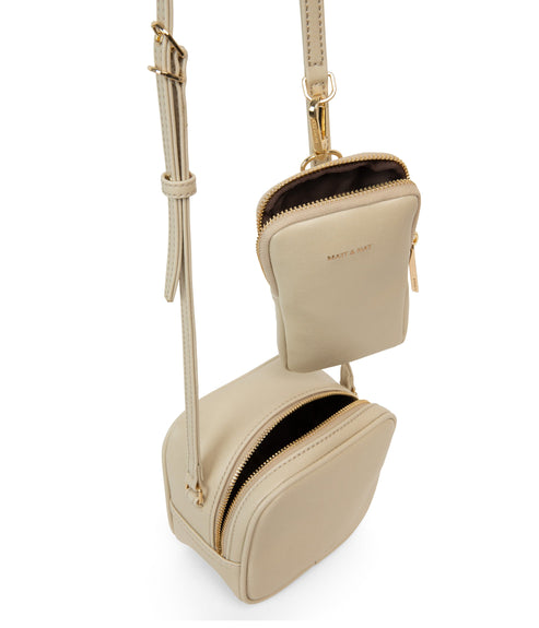 SWAE Vegan Crossbody Bag - Vintage | Color: White - variant::vanilla