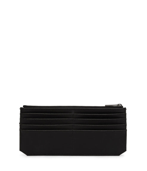 PERLA Vegan Flat Wallet - Vintage | Color: Black - variant::black
