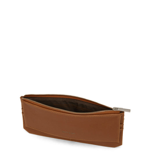 PERLA Vegan Flat Wallet - Vintage | Color: Brown - variant::chili