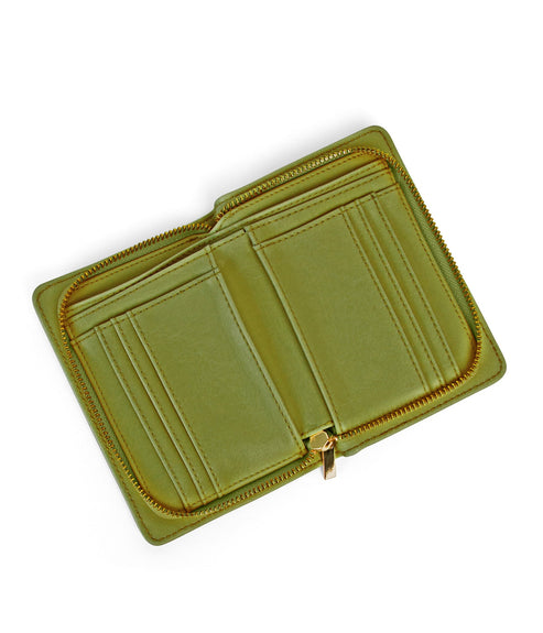 WEBBERSM Small Vegan Wallet - Vintage | Color: Green - variant::frog