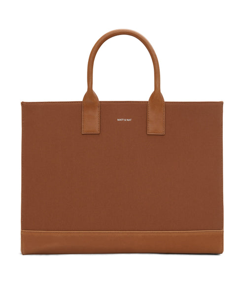JOI Canvas Tote Bag - Canvas | Color: Brown - variant::chili