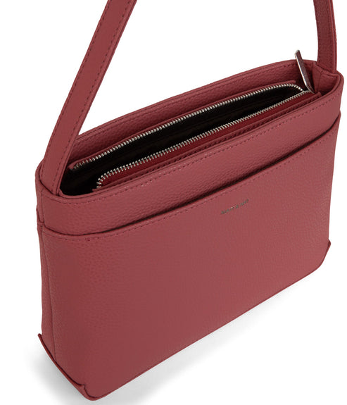 LUISA Vegan Shoulder Bag - Purity | Color: Red - variant::lychee