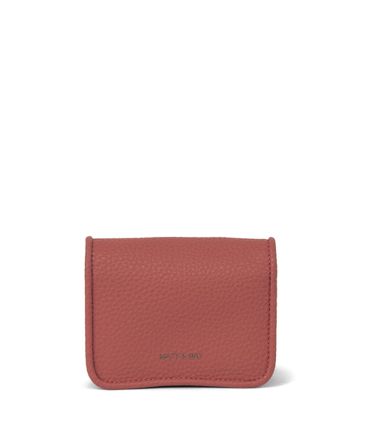 TWIGGY Vegan Wallet - Purity | Color: Red - variant::lychee