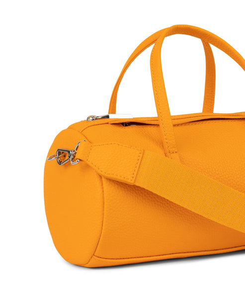 INES Vegan Barrel Bag - Purity | Color: Orange - variant::arancia