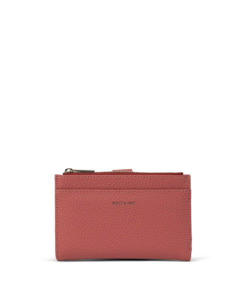MOTIVSM Small Vegan Wallet - Purity | Color: Red - variant::lychee