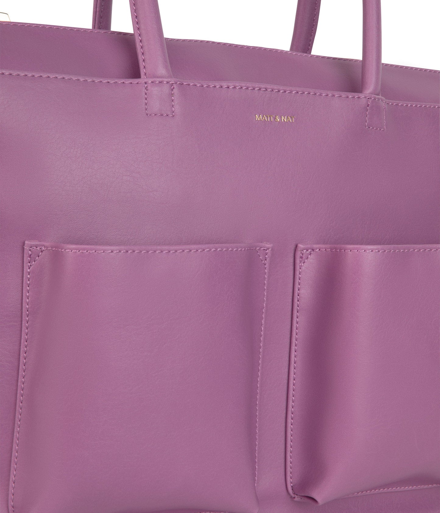 RAYLANMED Vegan Diaper Bag - Vintage | Color: Pink - variant::wisteria