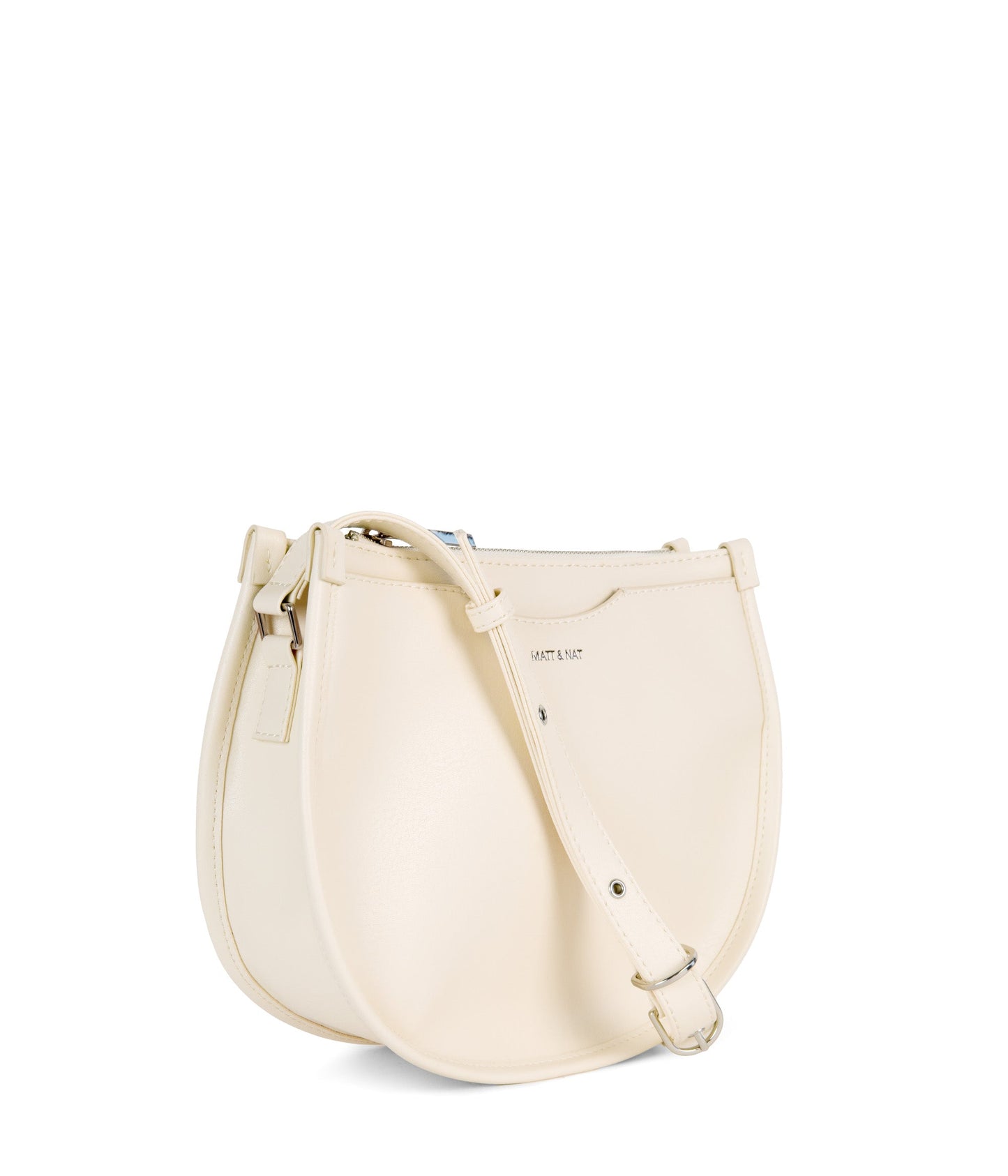CHARLIE Vegan Crossbody Bag - Arbor | Color: White, Beige - variant::macadamia