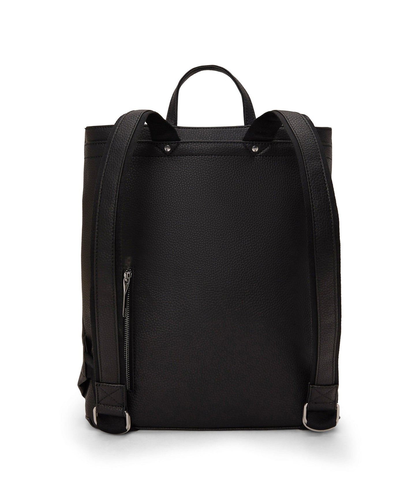 MYRON Vegan Backpack - Purity | Color: Black - variant::black