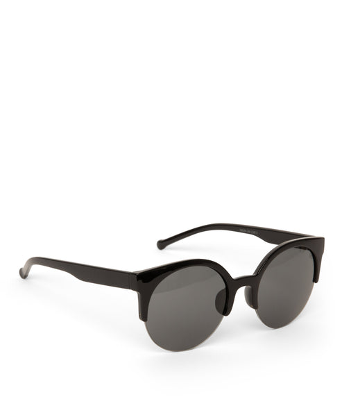 OVERT-2 Recycled Clubmaster Sunglasses | Color: Black - variant::black