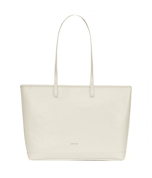 ELIZA Vegan Tote Bag - Theme | Color: White - variant::snowberry