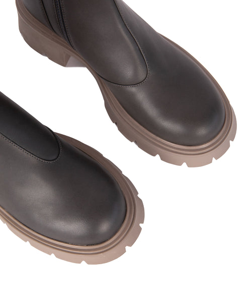 AZIO Women's Vegan Ankle Boots | Color: Brown - variant::brown